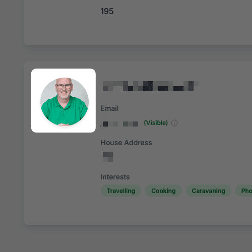 Upload Profile Photos screenshot