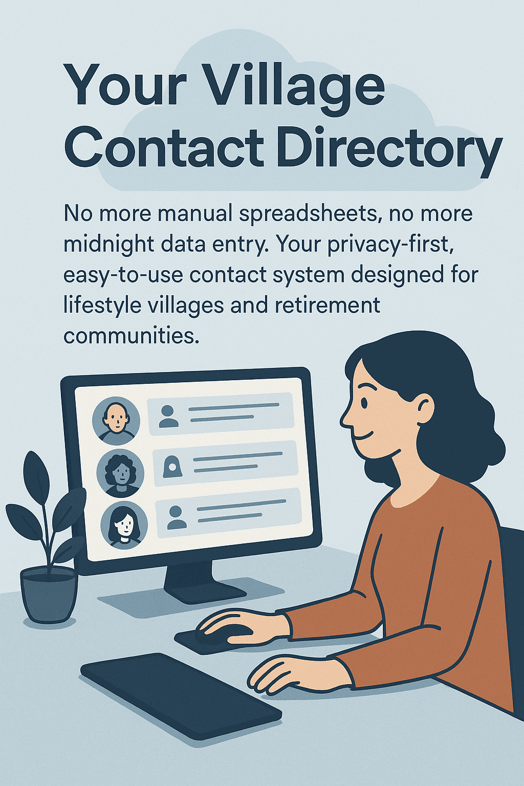Privacy-First Village Contact Directory